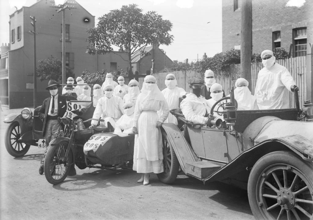 Pandemic Depot Medical Staff, 1919, NSW SRA, NRS4481_ST6679