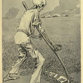 World War One – Cartoons – The Harvest Is Ripe – Raemaeker