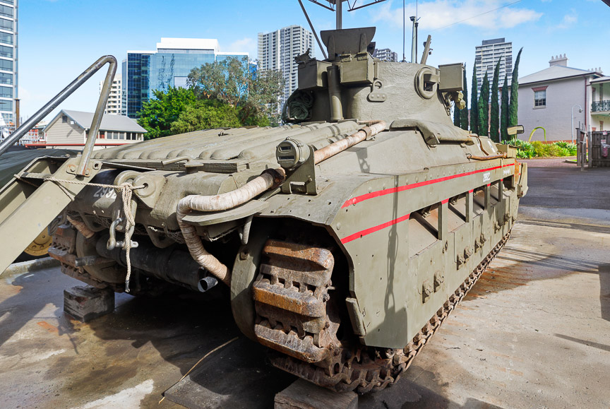 ACE Matilda tank - Lancers Memorial Museum