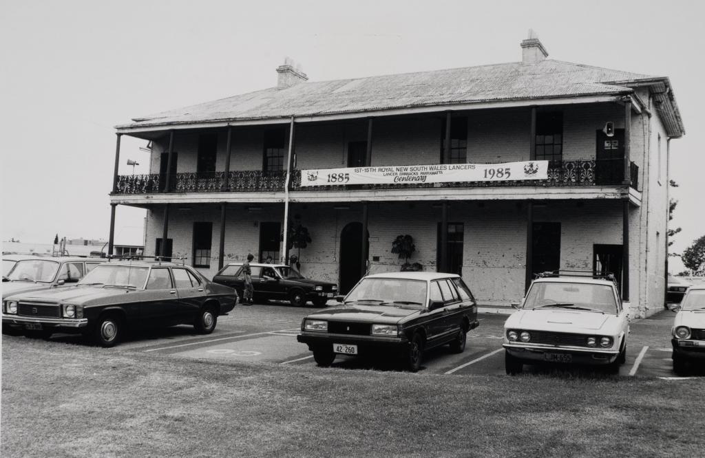 Lancer Barracks c. 1985 - City of Parramatta Local Studies Collection. LSP00926