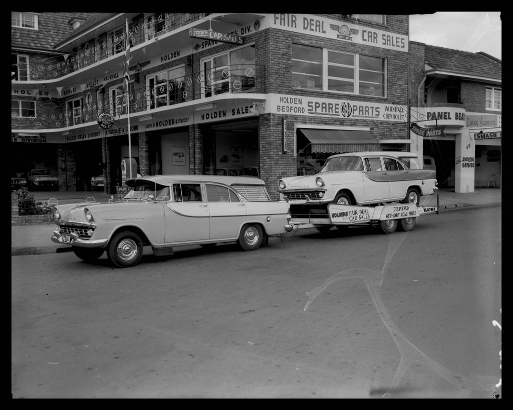 'Auto Alley', Parramatta, c. 1960s (City of Parramatta Community Archives, Elton Ward Collection)