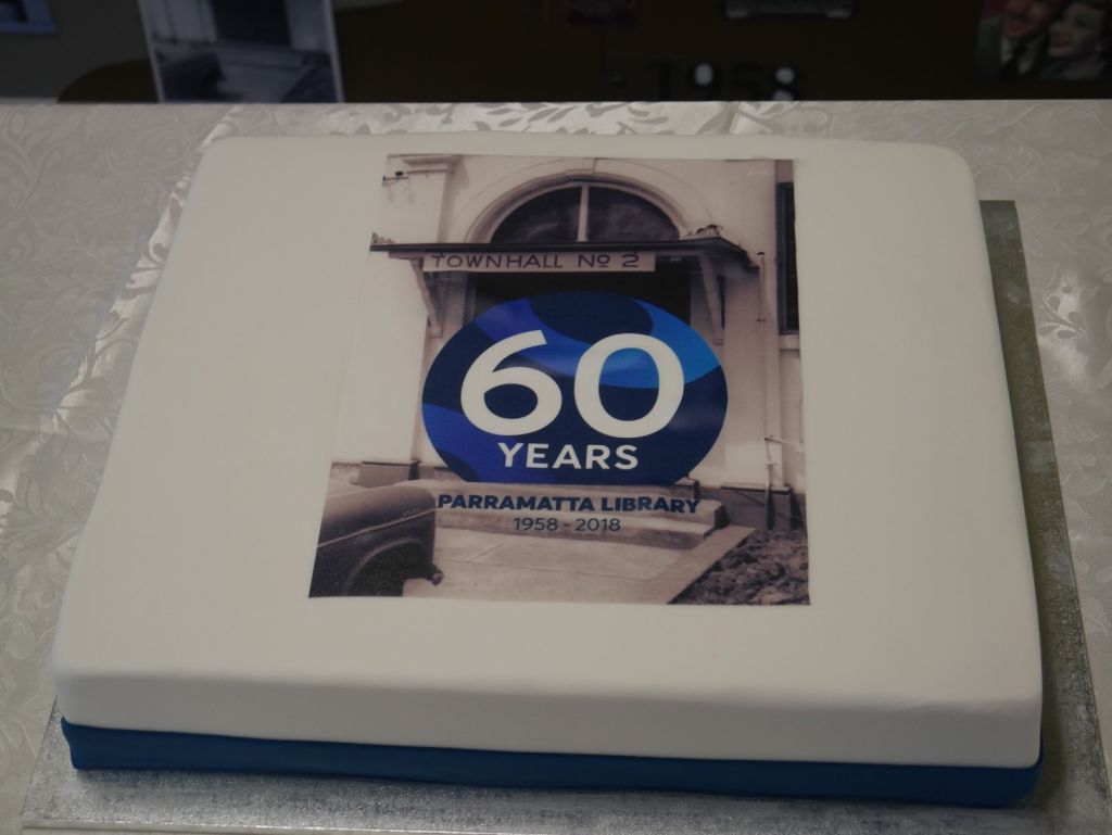 60th Anniversary Cake (Source: City of Parramatta Library)