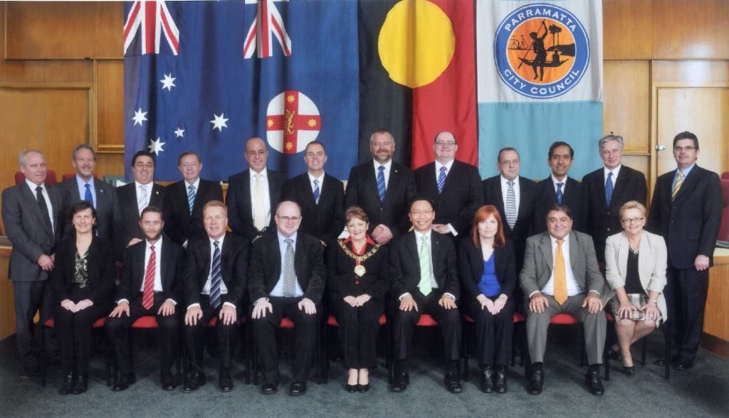 Parramatta City Council. Councillors and Executive Team 2011-2012. City of Parramatta Archives: PRS65/010
