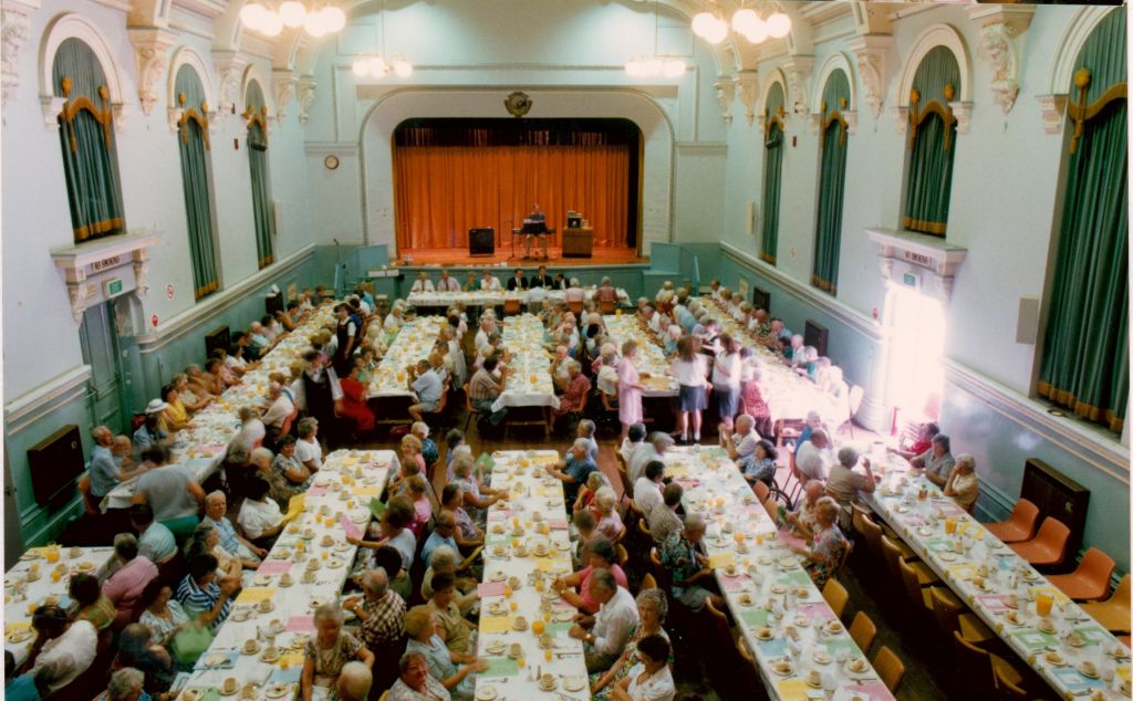 Seniors Week Lunch, circa 1980s-1990s. City of Parramatta Heritage Archives: PRS118.