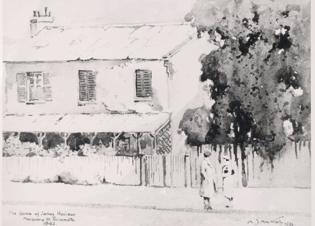 James Houison’s Bond House, Church Street, Parramatta James Houison’s Bond House, Church Street, Parramatta