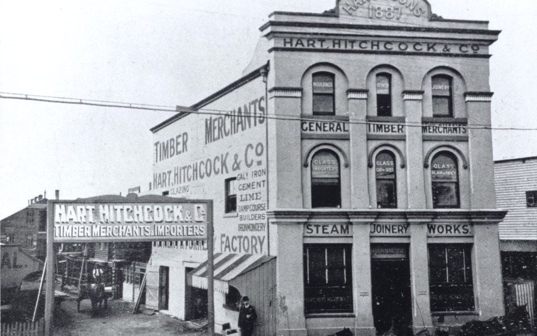 Hart, Hitchcock and Co. Timber Merchants, Darcy Street, Parramatta Hart, Hitchcock and Co. Timber Merchants, Darcy Street, Parramatta
