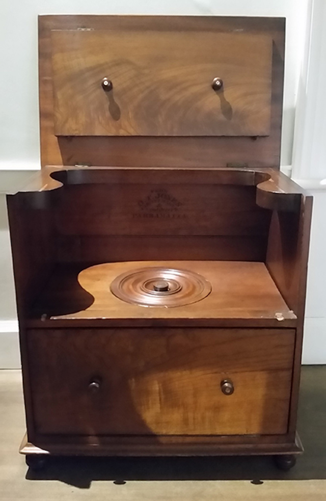 Commode 3D scan