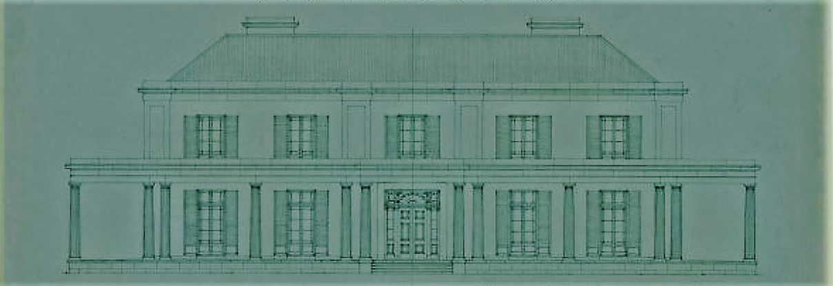 Subiaco - Rydalmere NSW - elevation of front facing east (source:NLA)