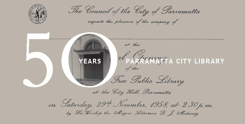 Opening of Parramatta Library