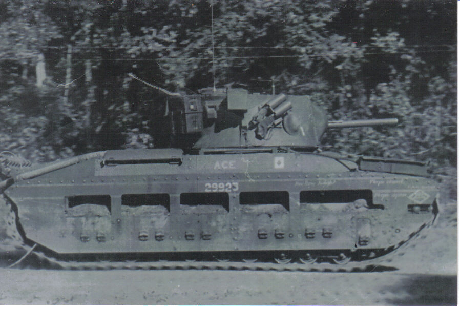ACE Matilda tank in original state