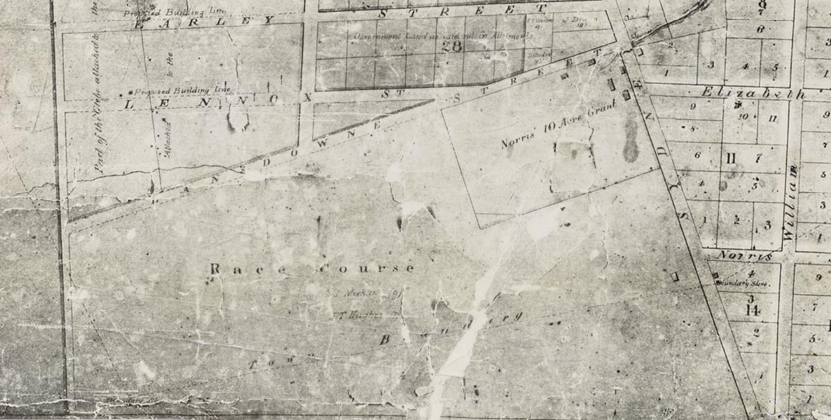 Brownrigg 1844 Town of Parramatta map