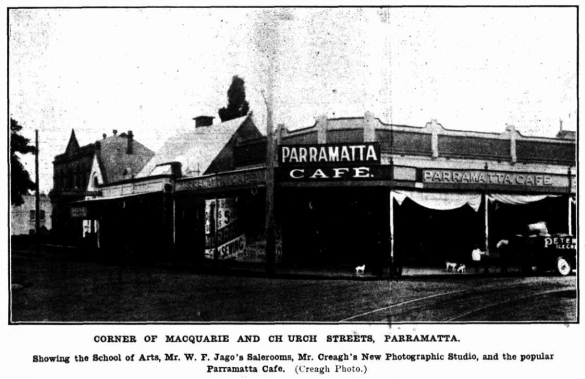 Creagh's studio on the corner of Macquarie and Church Street, Parramatta.png