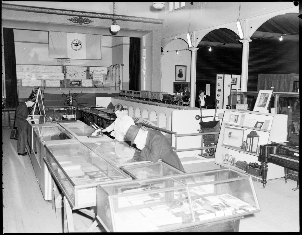NSW State Archives: Department of Railways, NRS21573, Glass plate and acetate negatives with ‘PR’ [Public Relations] prefix [State Rail] [2-7-PR4246] Parramatta Centenary. 1961.