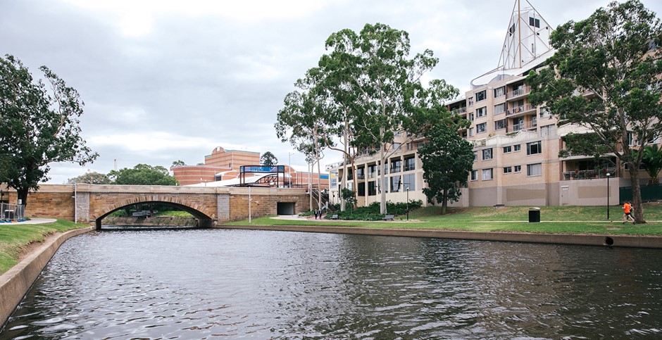 View of the Parramatta Research Library