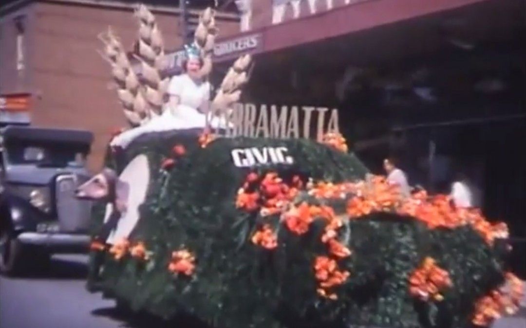 Parramatta Civic Week Celebrations 1952 – Film Footage