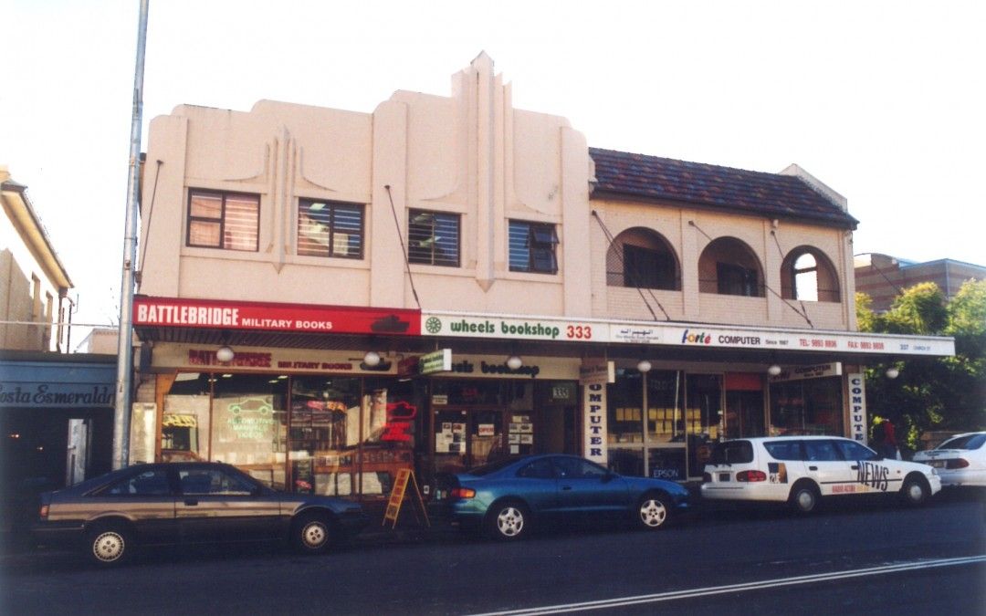333 to 339 Church Street, Parramatta, a History