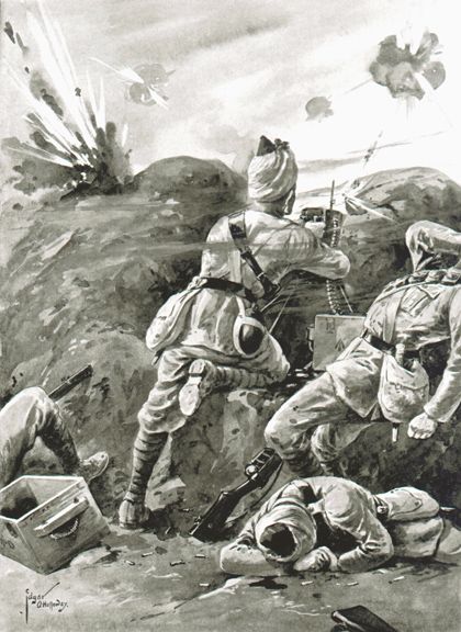 World War One – Indian troops – action at Wytschaete and 1st Indian Victoria Cross