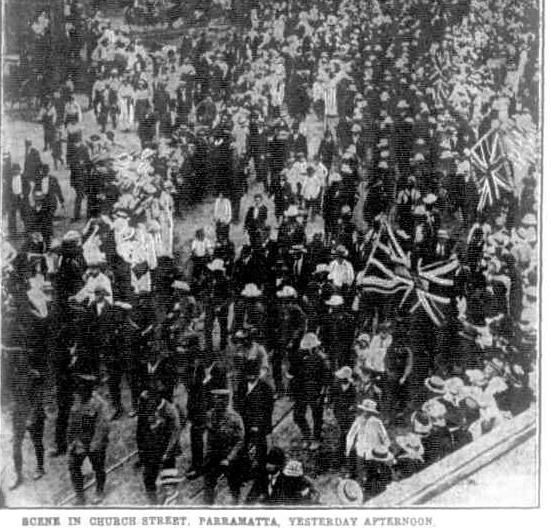 The ‘Coo-ee March’, Parramatta, 1915