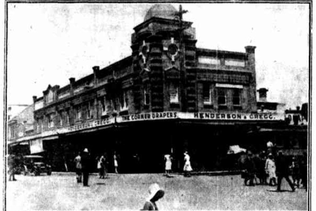 Henderson and Gregg’s Drapers – Demolished House in Parramatta