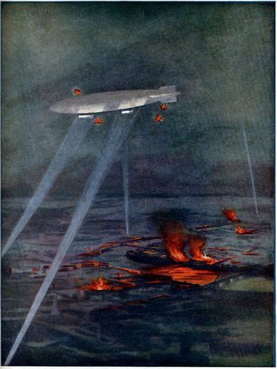 World War One – Zeppelin attacks on England
