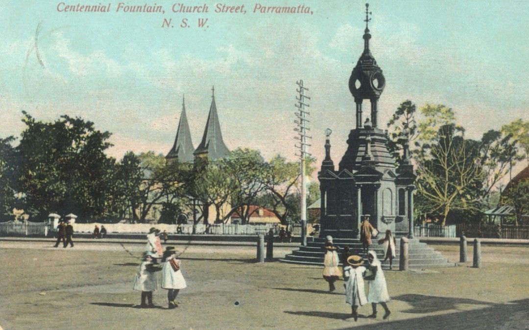 The Centennial Memorial Fountain, Parramatta