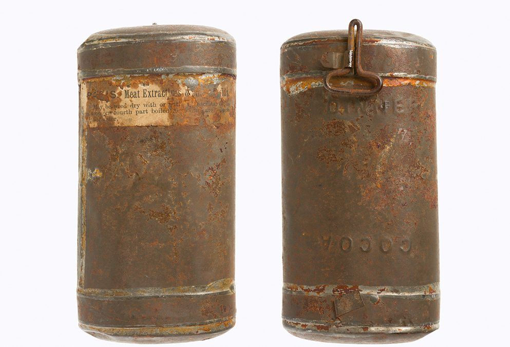 Emergency food ration tin 3D scan