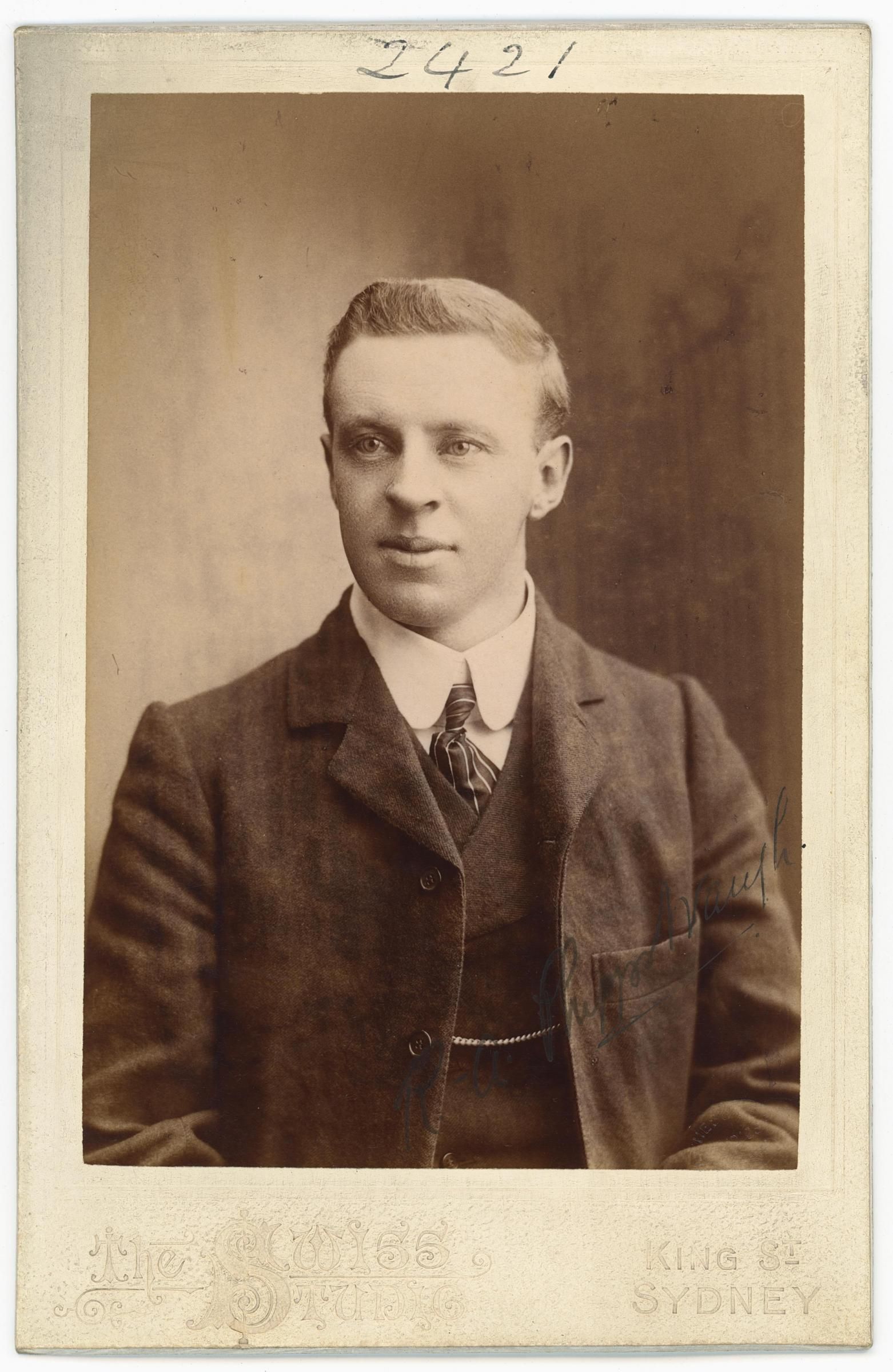 Richard Andrew Phipps Waugh. Source: The University of Sydney Book of Remembrance Entry