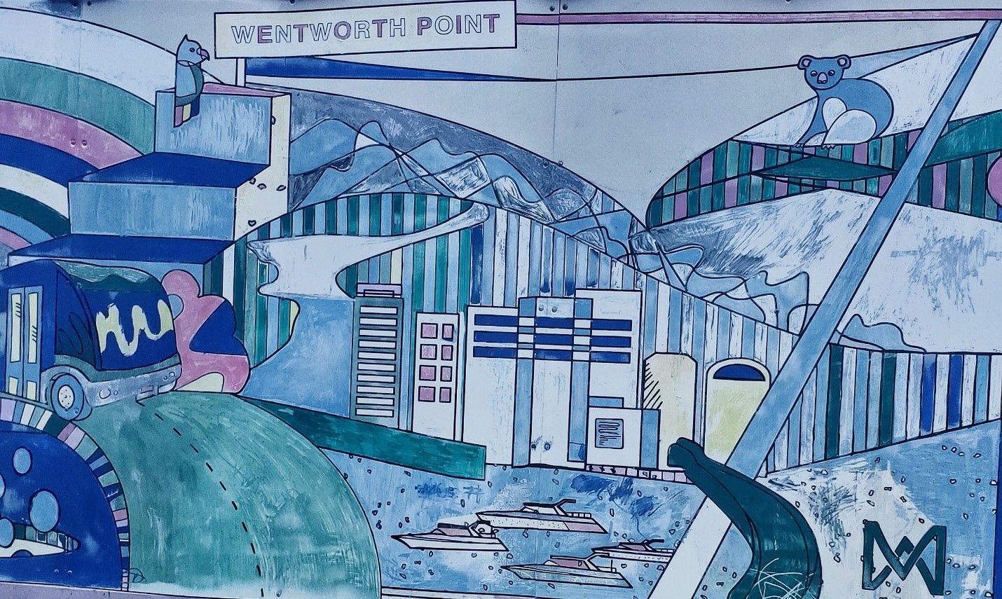 Wentworth Point mural