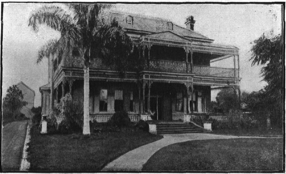 "Hiawatha,", residence of Mr A. J. C. Christie, Parramatta. Creagh, photo.