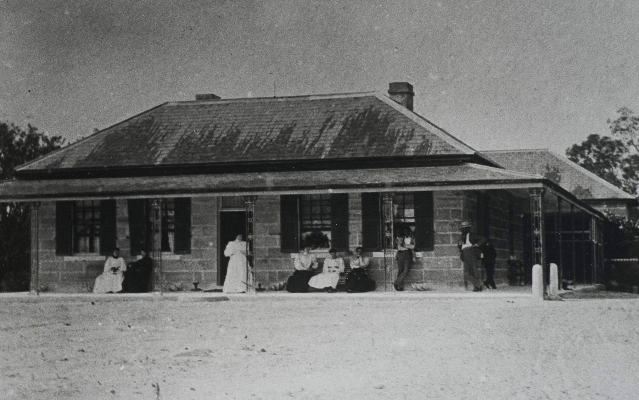 Rocklea Nursing Home, North Rocks, view of front exterior of building, circa 1880s.