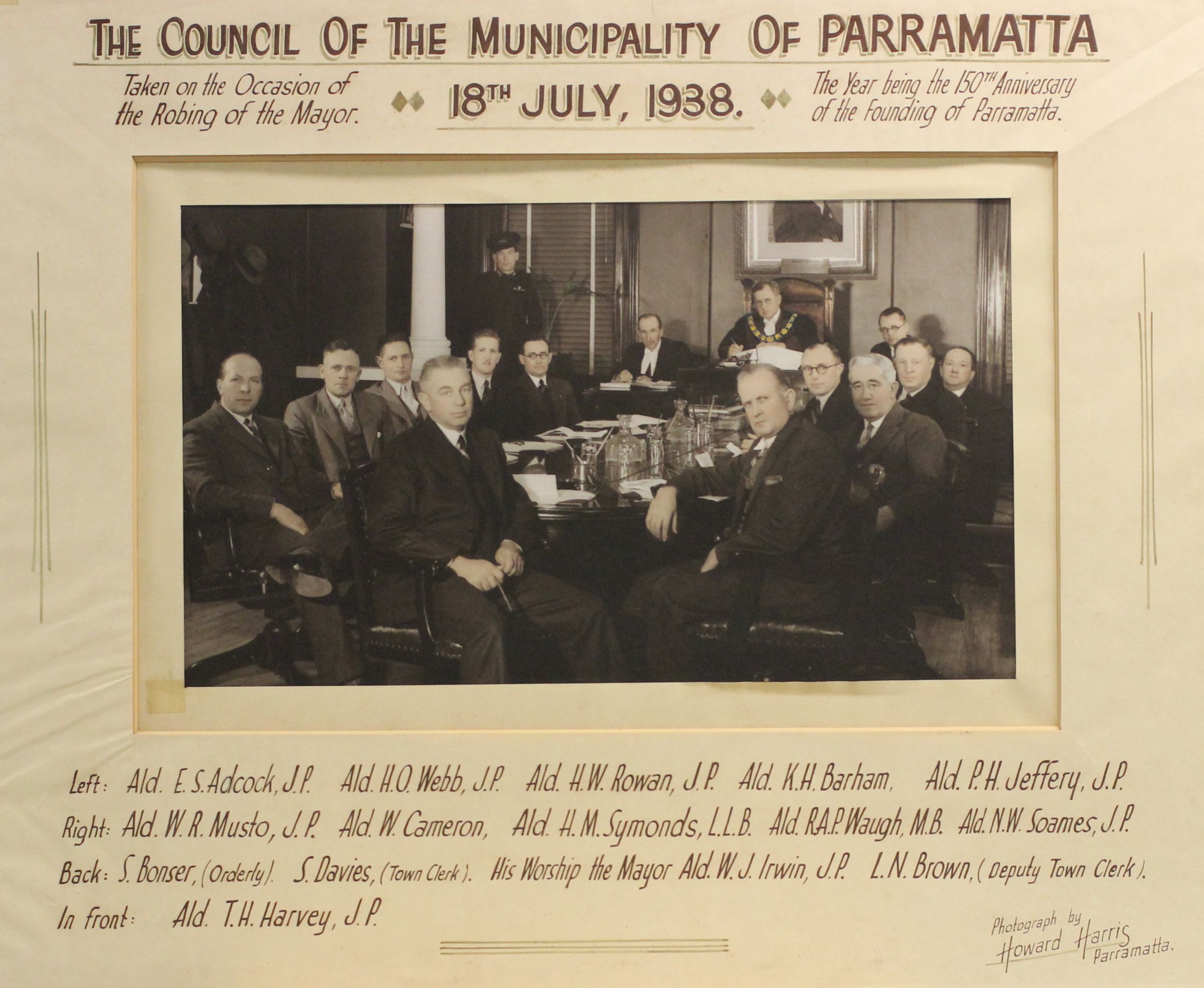 Mayors and Lord Mayors of City of Parramatta: 1861 - 2021
