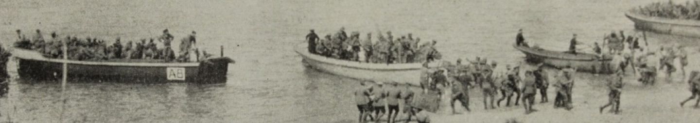 Account of the Gallipoli Landing by Ernest Herrod