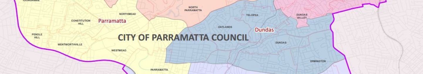 City of Parramatta Wards