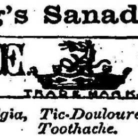 Advertisement for Curling’s Sanadentium (Source: Miners’ Advocate and Northumberland Recorder)[1]
