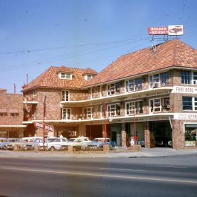 Holden House cnr Church Street and Early Street, Parramatta, c. late-1960s (Image: City of Parramatta Community Archives, Tremain Collection).