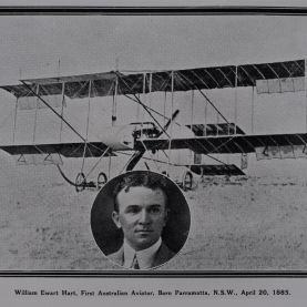 William Ewart Hart, first Australian aviator LSP00089