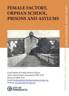Female Factory, Orphan School, prisons and Asylums cover