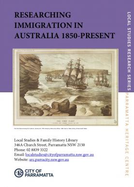 Researching Immigration to Australia 1850-present cover