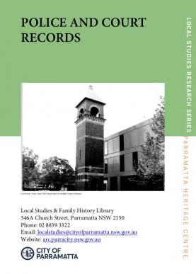 Police and Court records cover