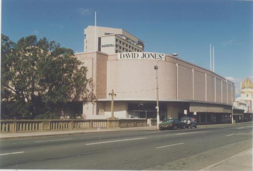 David Jones Building, 1992, photo Heritage Review, Parramatta Council Archives