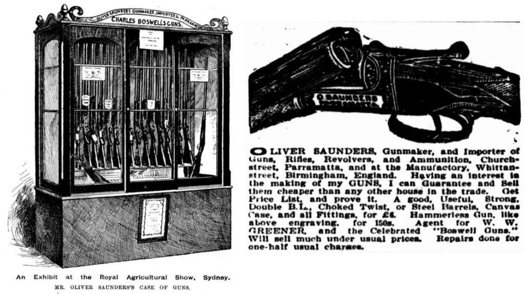 Oliver Saunders's gunsmith
